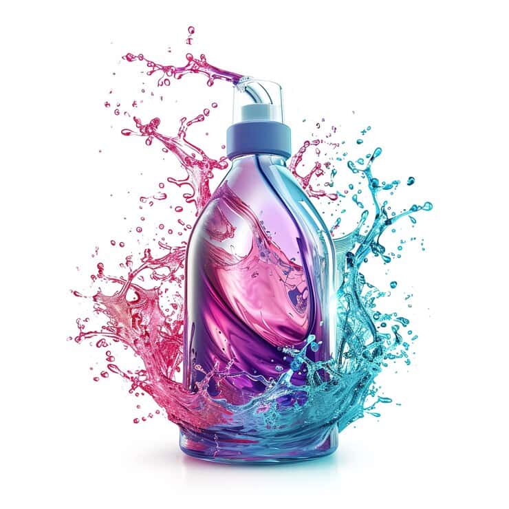 تصویر 1 از مایع لباسشویی غلیظ با صرفه‌ جویی در مصرف